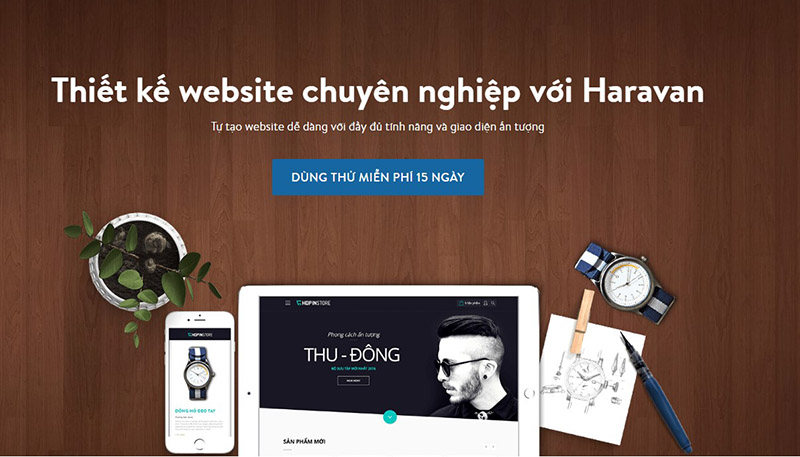 Bán hàng online có nên thiết kế web Haravan